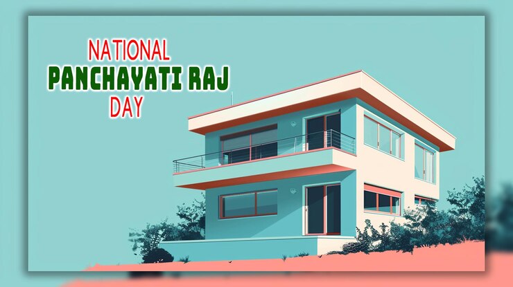 PSD national panchayati raj day background