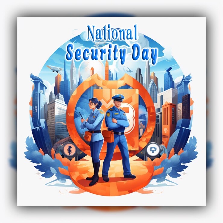 PSD national security day male security guard with uniform