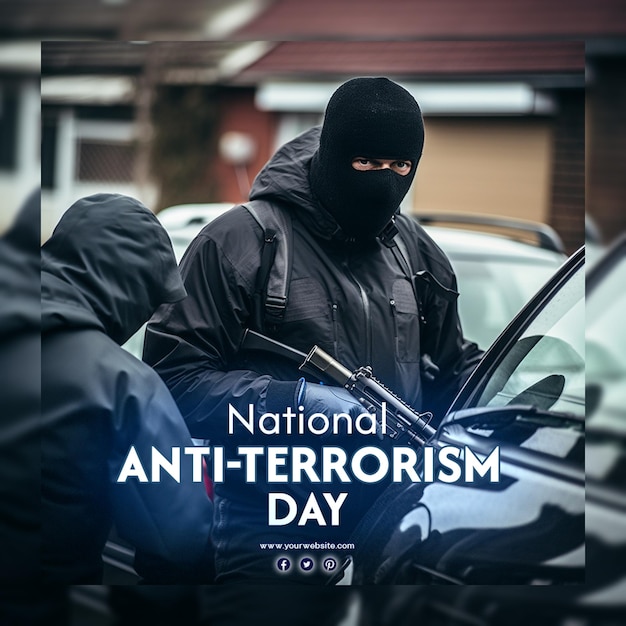 Nationale dag tegen het terrorisme en stop het terrorisme