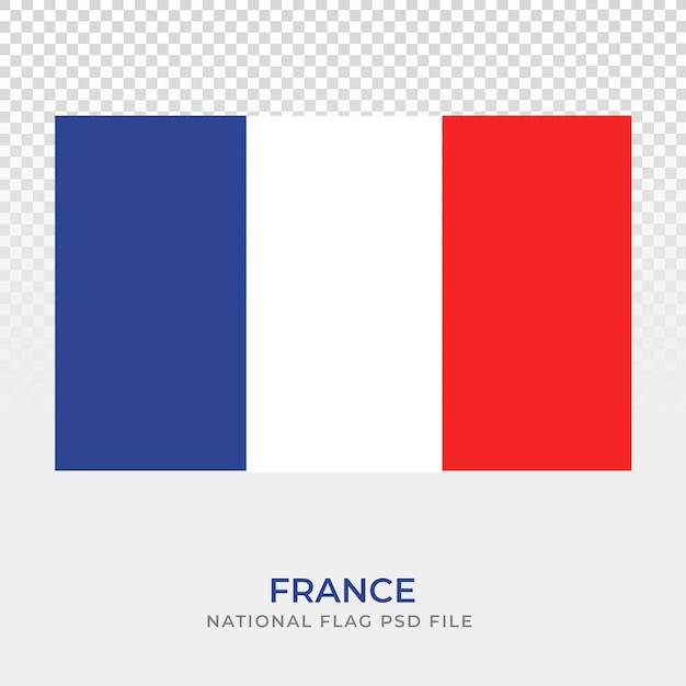 nationale vlag van frankrijk psd-bestand
