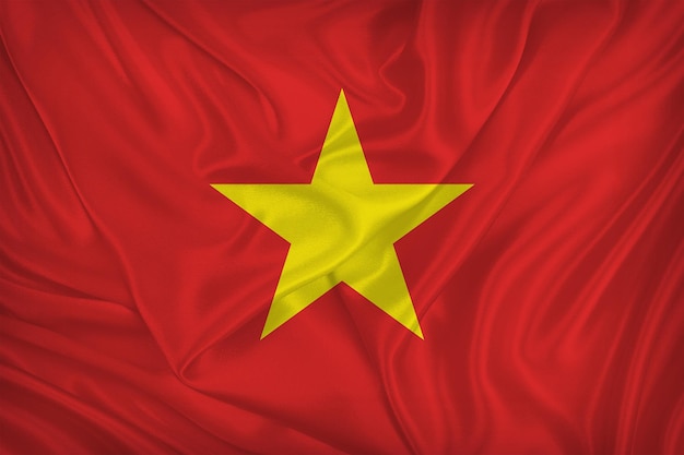 PSD nationale vlag van vietnam hd
