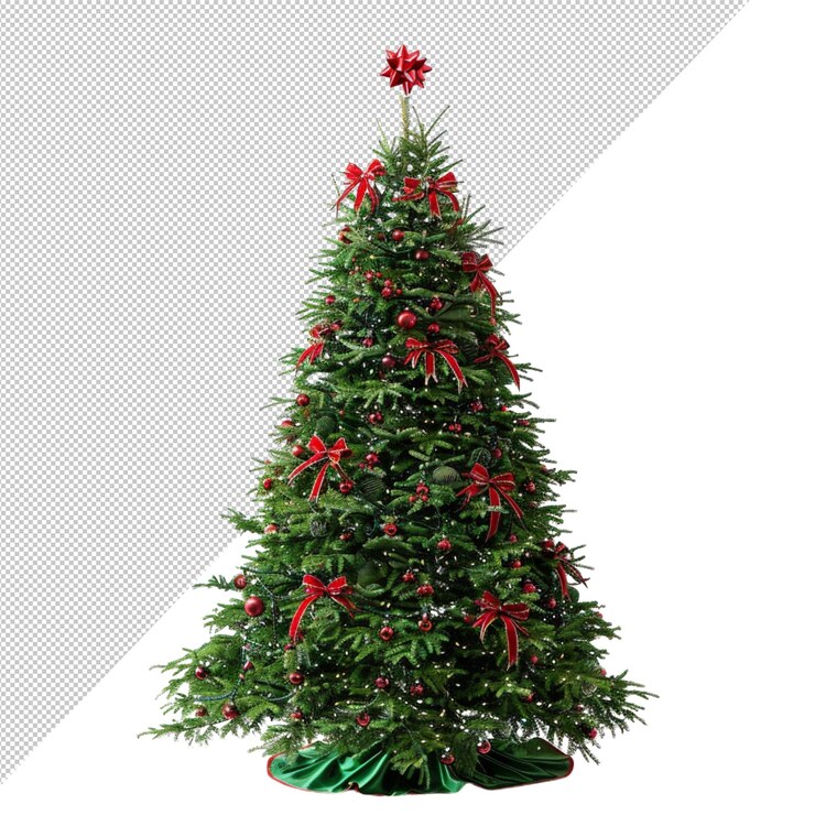 PSD a natural christmas tree