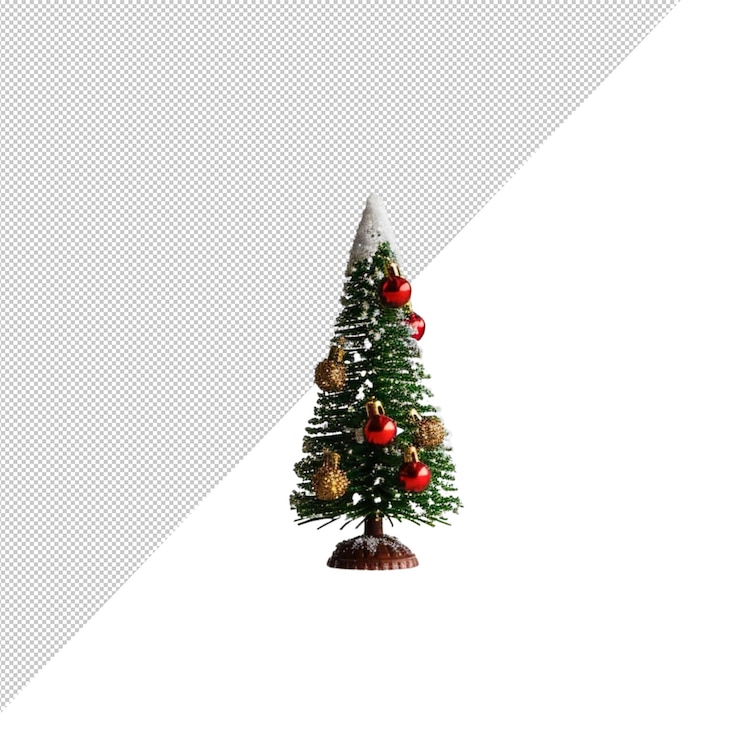 PSD a natural christmas tree