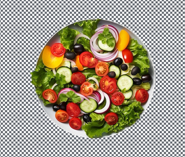 Natural and fresh vegetables isolated on transparent background