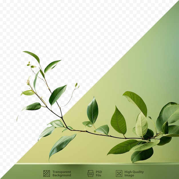 PSD Естественная зеленая листва