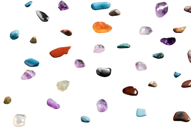 PSD natural stones isolated