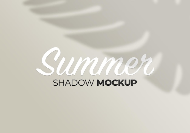 Nature monstera leaves summer background shadow mockup