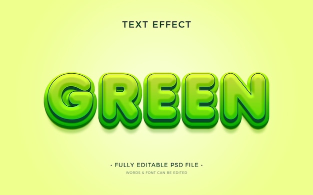 Nature text effect