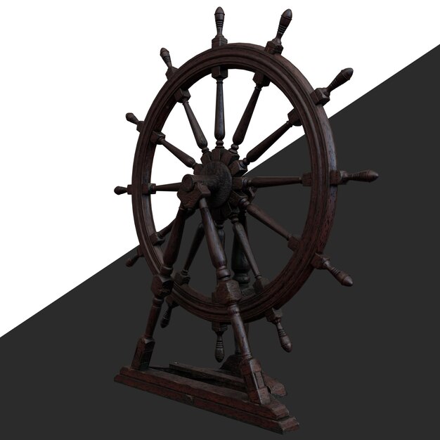 PSD navigational wheel