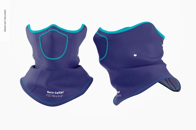 neck gaiters mockup