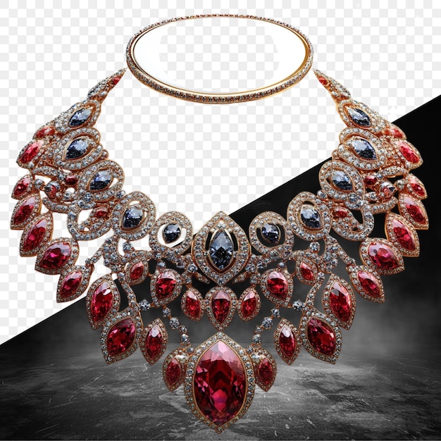 a necklace with a diamond and a diamond necklace