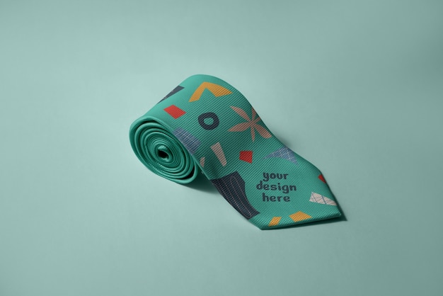 Necktie mockup design