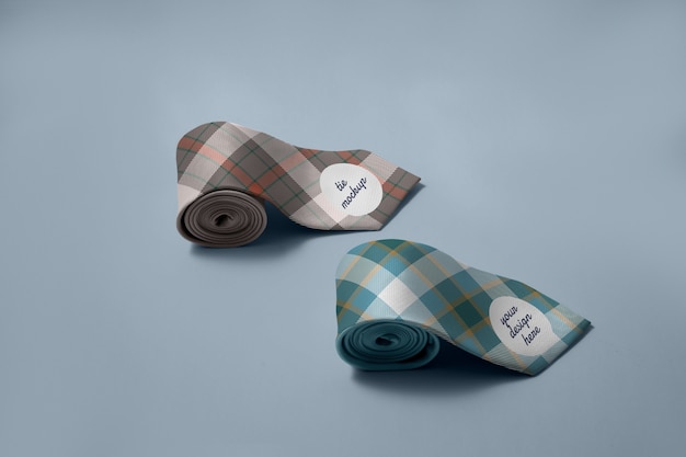 Necktie mockup design