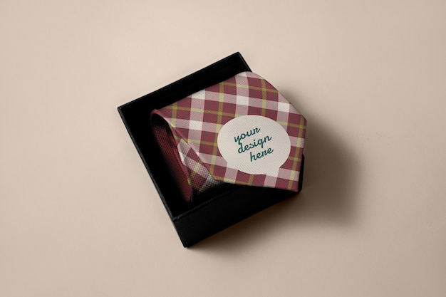 Necktie mockup design