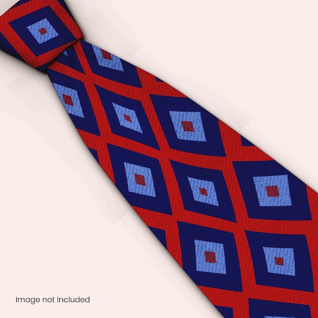 Necktie Realistic Mockup