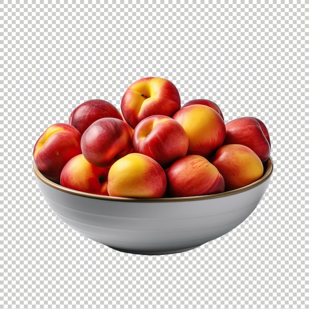 PSD nectarines on psd transparent background excotic fruit vegetables