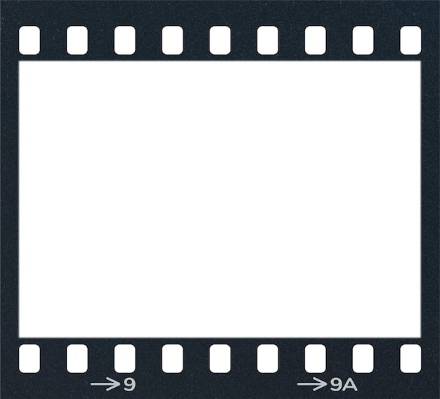 Negatywna granica filmu retro vintage overlay