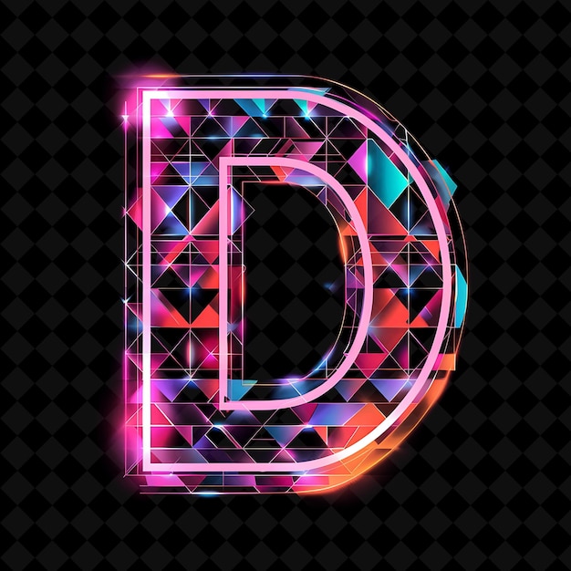 PSD neon alphabet and numbers png collection светящаяся типография элемент дизайна для современного графического искусства