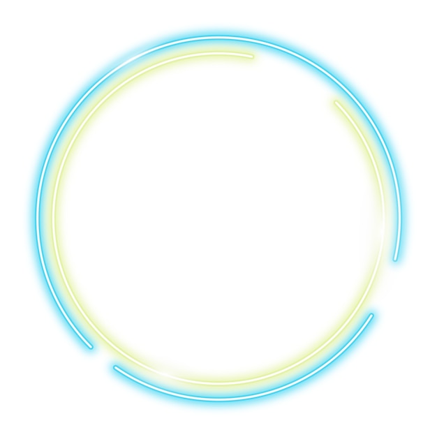 Neon cirkelvorm