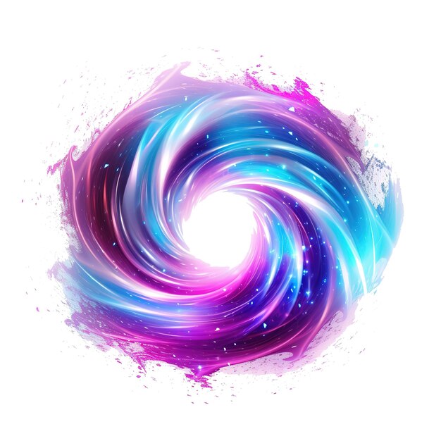 PSD neon magic swirl