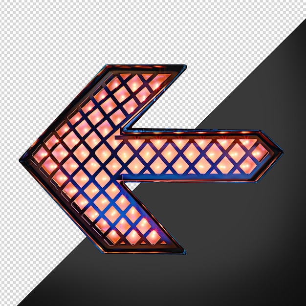 NEON METALLFEST-ELEMENT