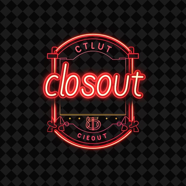 a neon sign for a business called sequinox