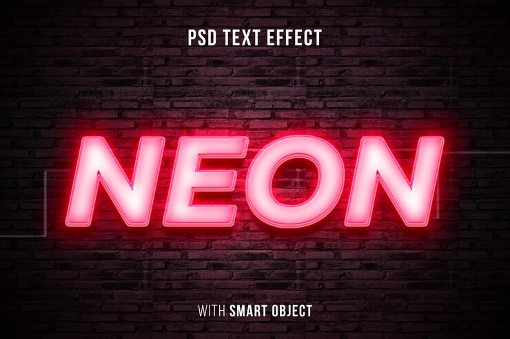 NEON TEXT EFFECT