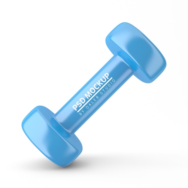 PSD neoprene dumbbell front side