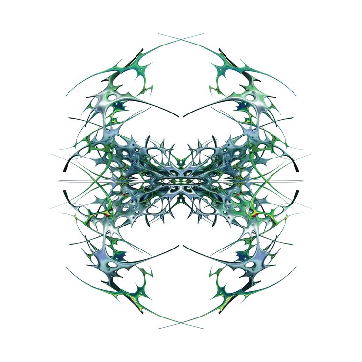 PSD neotrubal y2k green element
