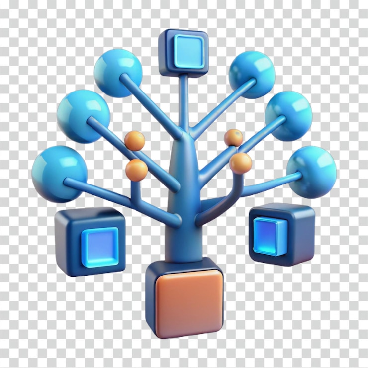 PSD network tree structure