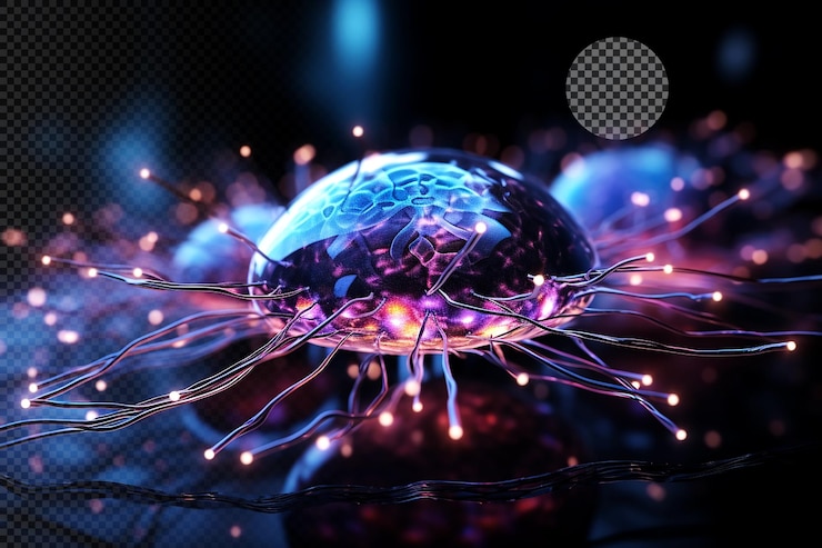 PSD neural networks in transparent background
