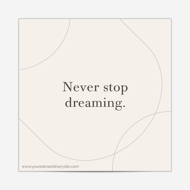 PSD never stop dreaming