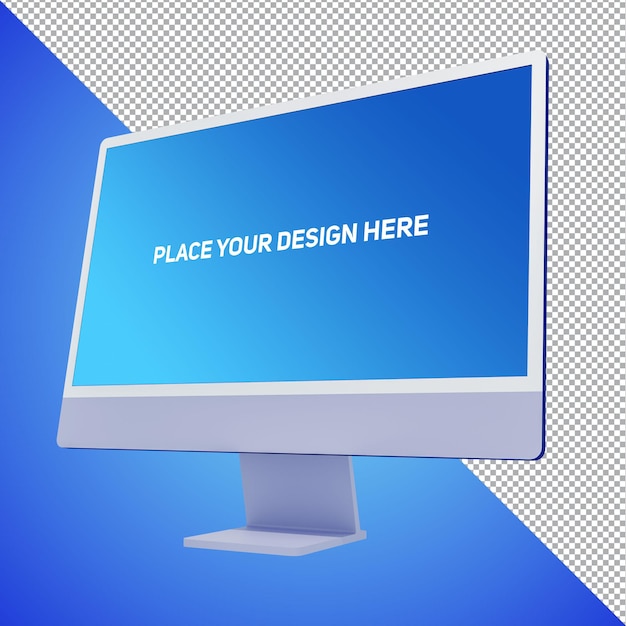 new mockup isolated layer  