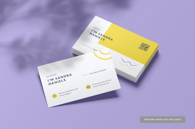 new Modern Business Card Mockup