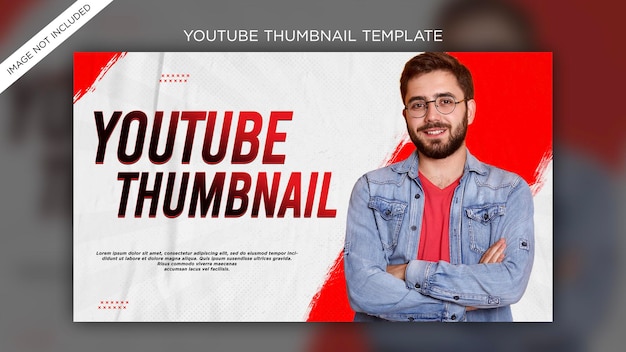 Nuova recensione del videogioco effetto bagliore moderno miniatura del canale youtube e template psd premium per banner web