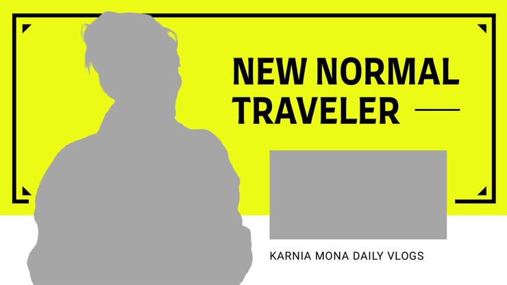 PSD new normal traveler - youtube thumbnail