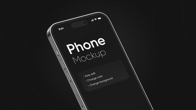 PSD new phone 14 mockup