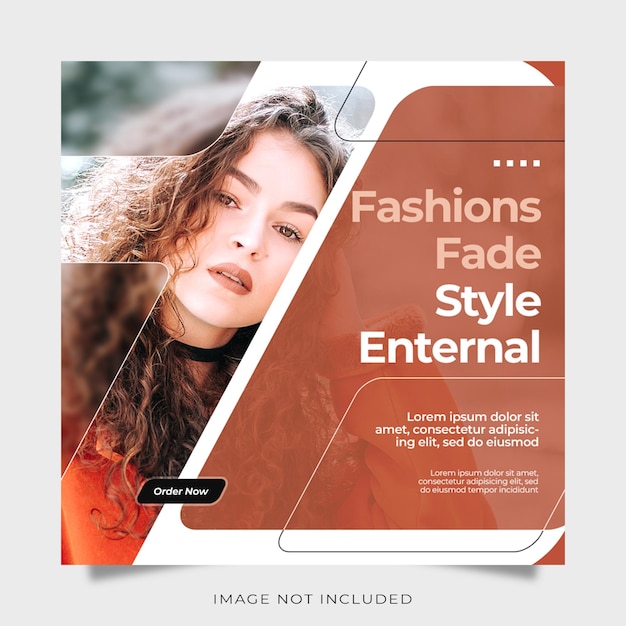 New simple modern fashion sale for social media post