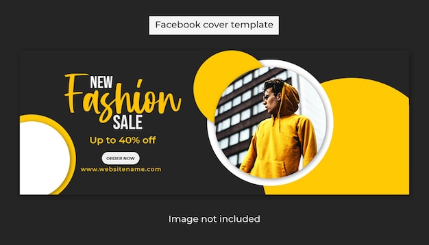 PSD new special fashion sale social media cover post design