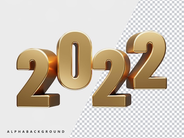 New year 2022 text