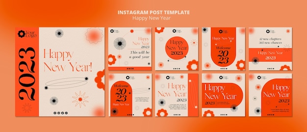 新年 2023 instagram の投稿