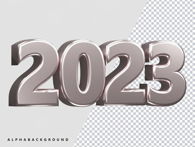 Effetto testo nuovo anno 2023