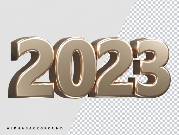 Effetto testo nuovo anno 2023