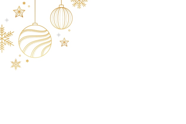 PSD new year flat design border  isolated