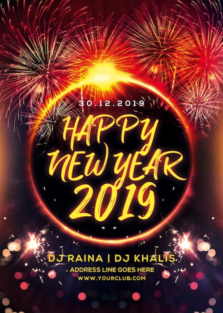 New Year Party Flyer