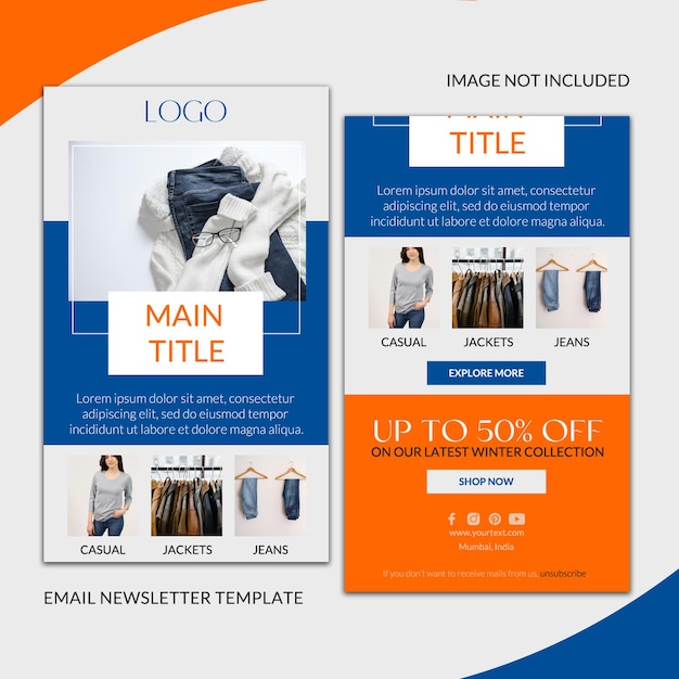 Newsletter template 08