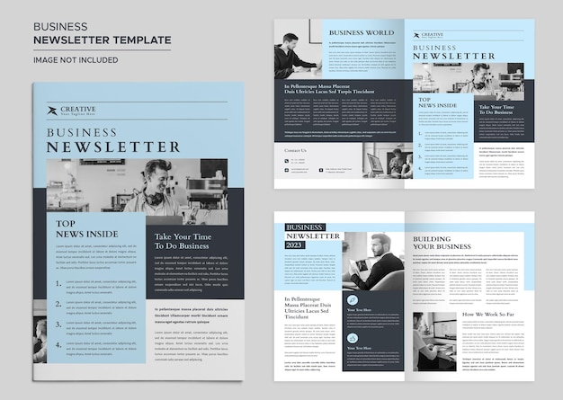 PSD newsletter template