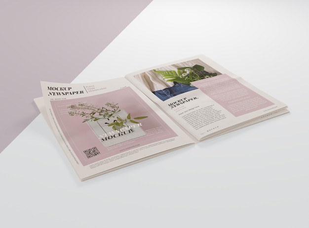 PSD newspaper mock-up