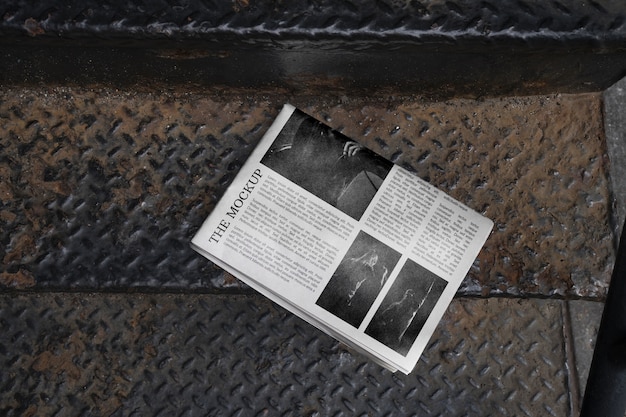 Newspaper mockup design