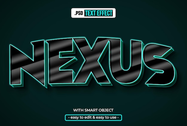 nexus text style effect